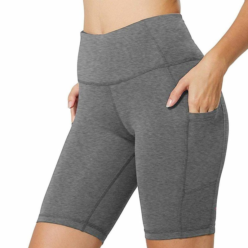 Stretch Shorts Women Bike Yoga Gym Athletic Workout Volleyball Tight Leggings US gallery