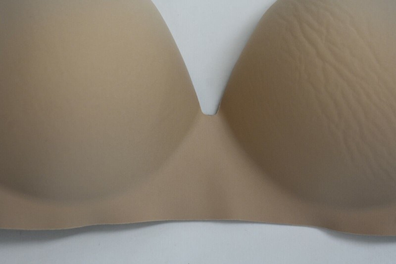 B Temptd Womens B Wowd Wirefree Bra Scalloped V Neck Shoulder Strap Contour 34DD gallery
