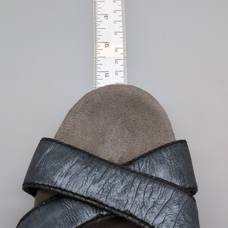 Dansko Shoes Womens Sela Blue EUR 40 Leather Slide Sandal Buckle Strap Dressy gallery