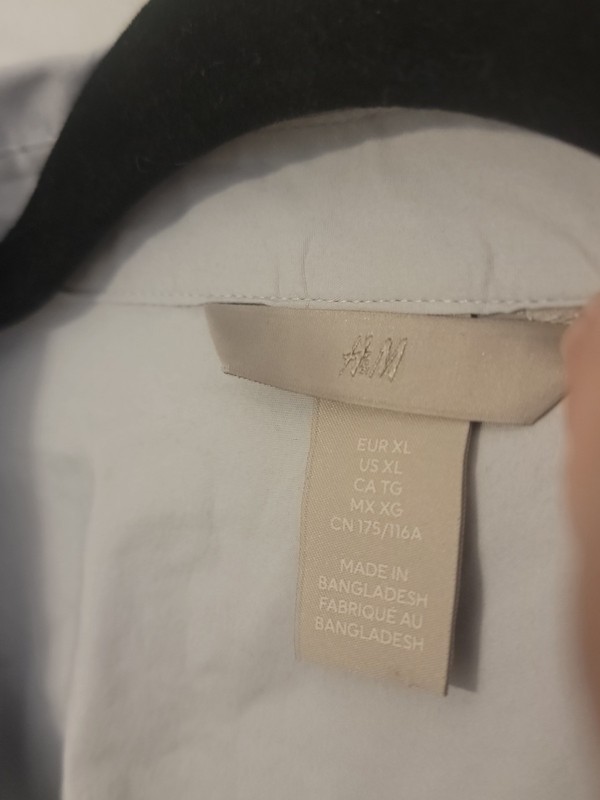 H&m Button Down Dress Shirt Women gallery