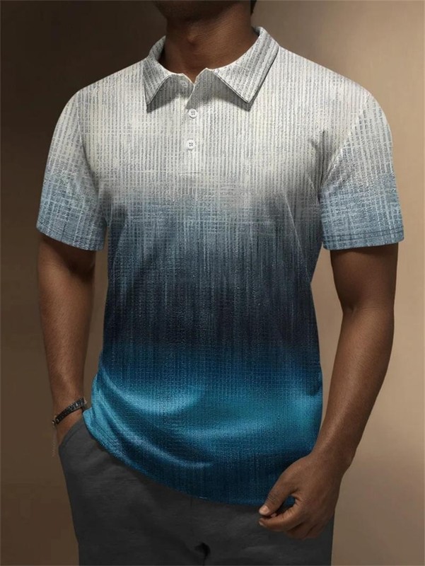 Polo Shirts For Men With Pocket XL XXL 3XL Large Short Sleeve Casual Tops gallery