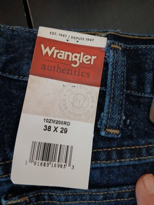 Mens WRANGLER JEANS 38 X 29 Brand New gallery