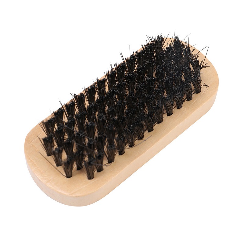 Leather Boots Shoe Polish Care Kit 3 Brushes Cleaner Shine For Footwear Set gallery
