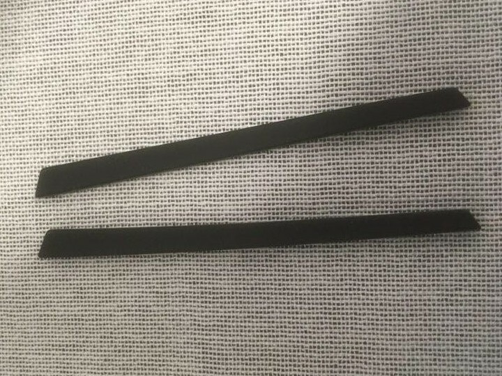 Oakley OEM Earsocks BLACK RUBBER OX8097 OX3222 OX3232 OX8103 Steel Line Plate gallery