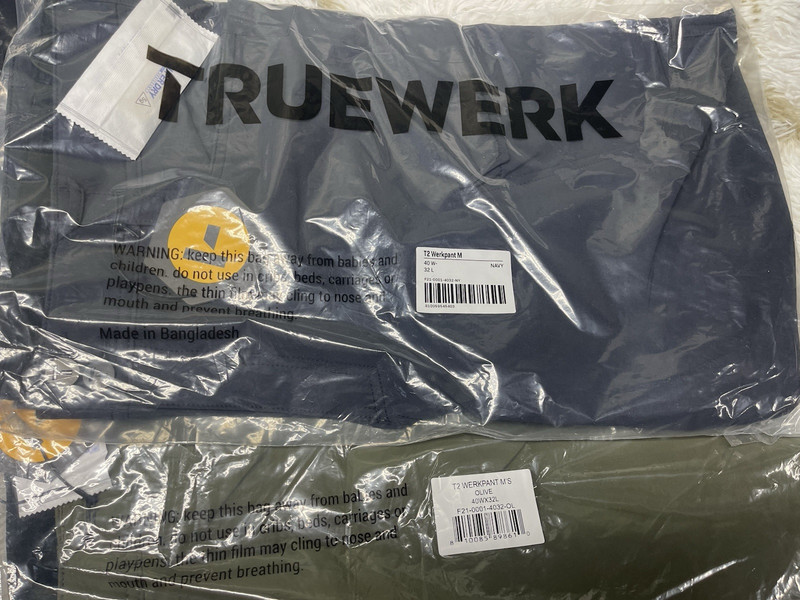 🧡*NWT* 2 Pairs Of Truewerk T2 Werkpant Oliver+Navy 40x32 $99 Retail Price Each gallery
