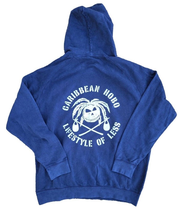 Caribbean Hobo coconut head Hoody Key west sweatshirt parrot head beach ocean gallery