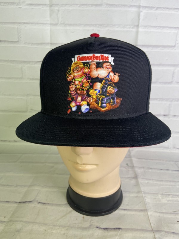 WWE x GPK Garbage Pail Kids Undertaker Macho Man Andre Giant Snapback Hat Cap