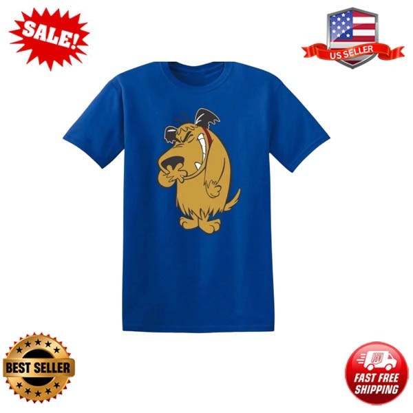 Muttley Dog T-Shirt Vintage Retro TV Series Muttley Funny Cartoons T Shirt