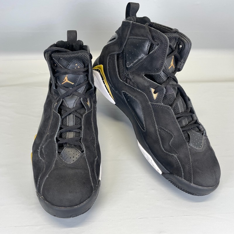 Air Jordan True Flight Basketball Shoes Mens Size 10.5 Black Retro Sneakers gallery