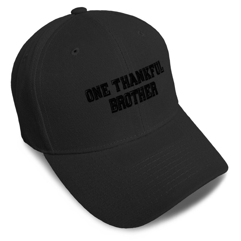 Baseball Cap 1 Thankful Brother Blessed Family A Dad Hats for Men & Women 1 Size