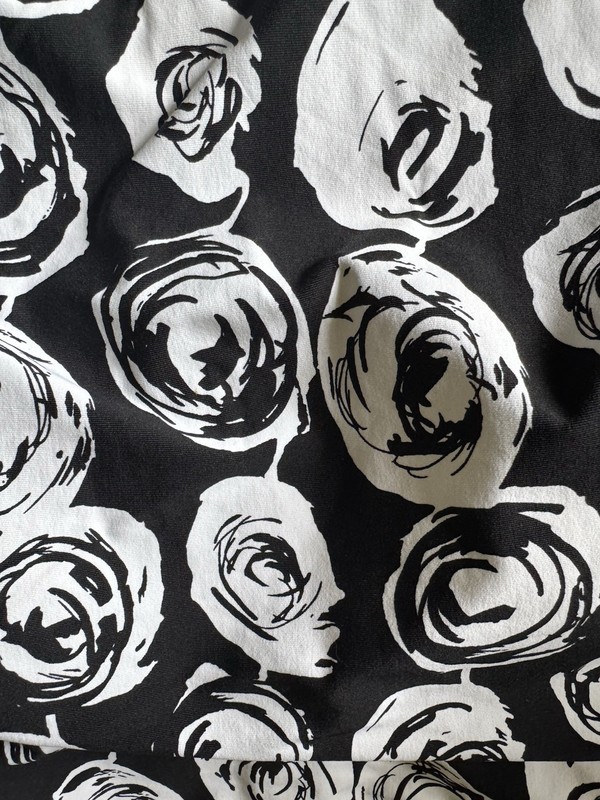 New with Tags Tankini Swimsuit Top Black And White Annie Cole Large gallery