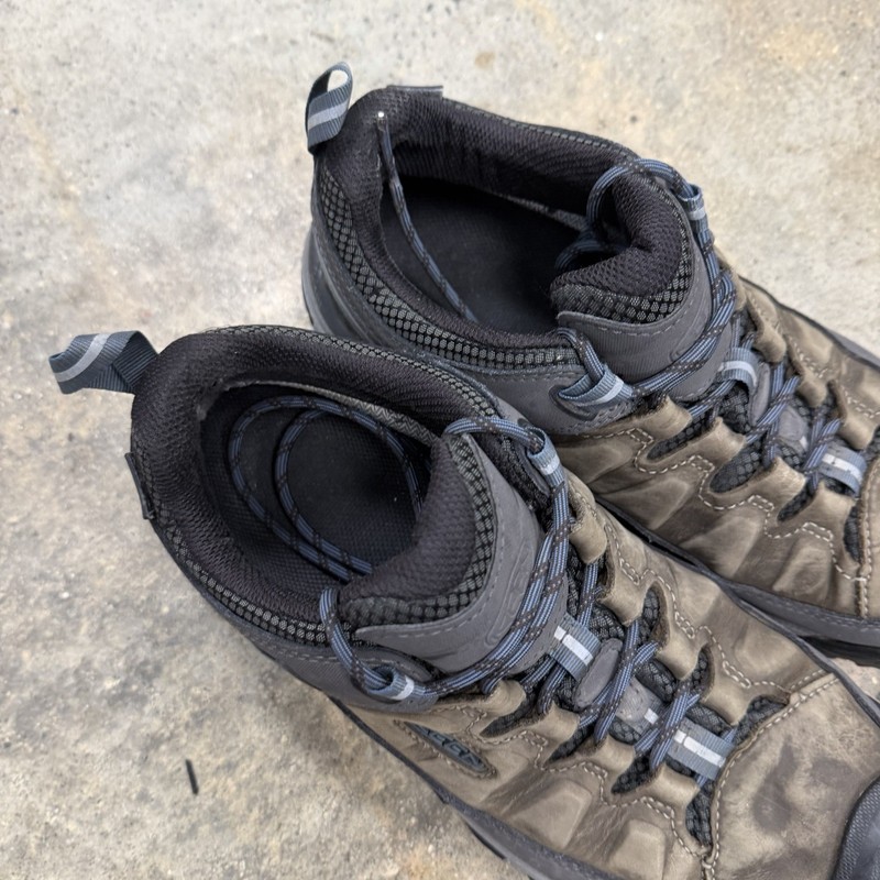 Keen Boots Mens 8.5 Black Targhee III Low Hiking Trail Outdoor 1017786 gallery
