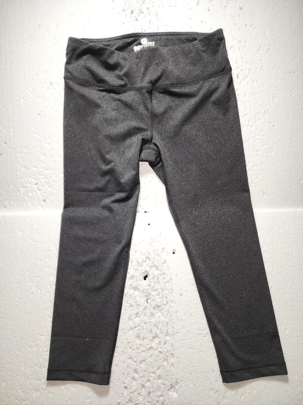 90 Degree Leggings Women Large Gray Pull On Jogger Yoga Elastic Waist