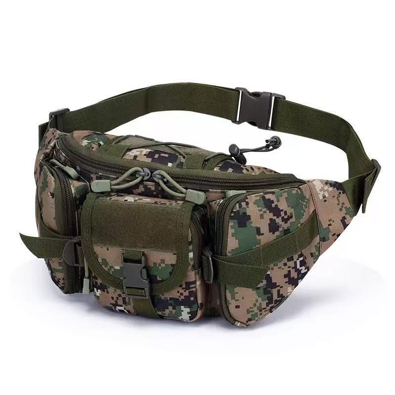 Men Tactical Waist Fanny Pack Outdoor Travel Belt Sling Chest Bag gallery