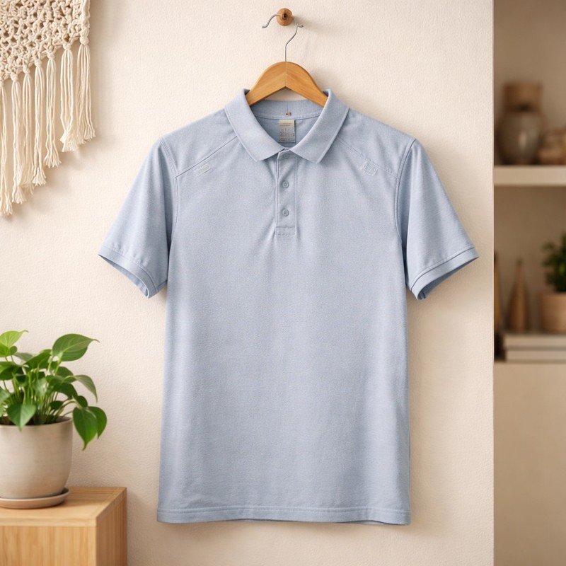 5.11 Tactical Snap Button Gray Paramount Short Sleeve Polo Shirt Men Size Large