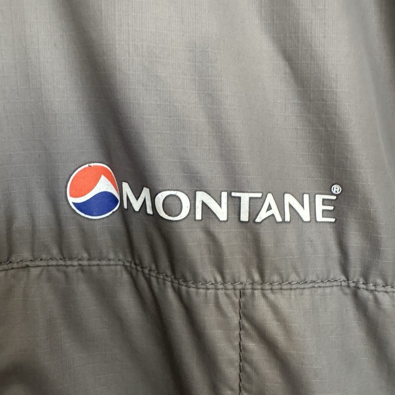 Montane Jacket Mens Sz M Grey Pertex Microlight Insulated Lightweight Coat Trek gallery