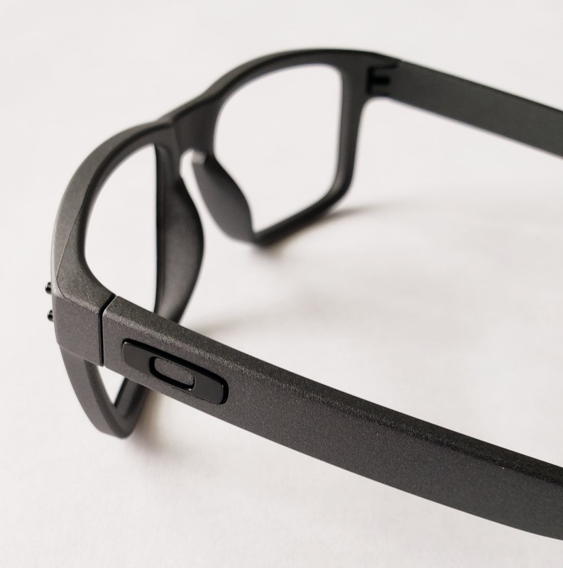 Oakley Holbrook XL Steel Dark Grey Black Icons Replacement Frame Only OO9417 gallery