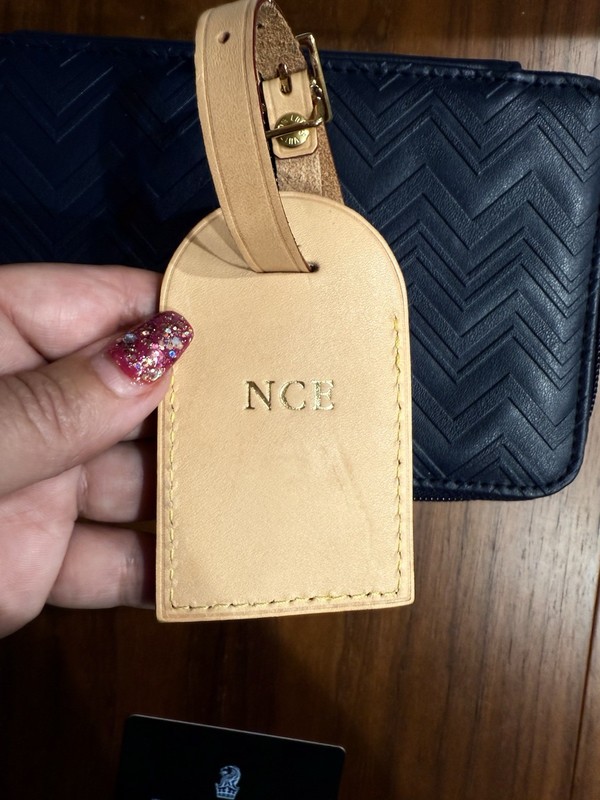 Louis Vuitton Luggage Tag Vivienne Bag Charm Tampa Nice France Vachetta Missoni gallery