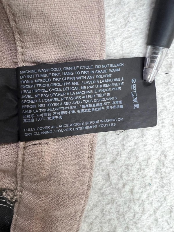 Theory Pants Mens 38 Taupe Gray Haydin Chino Twill Slim Fit Stretch gallery