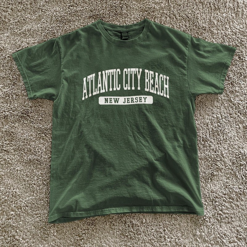 Atlantic City Beach New Jersey Souvenir Beach, Minimalist gallery