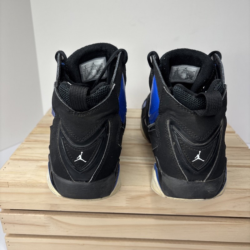 Nike Air Jordan True Flight Basketball Shoes Black Blue 342964-042 Men’s Size 8 gallery