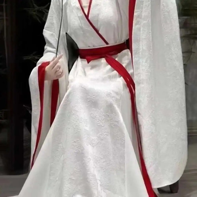 Traditional Chinese Dress Ancient Folk Tang Suit Clothing Hanfu Women Show gallery
