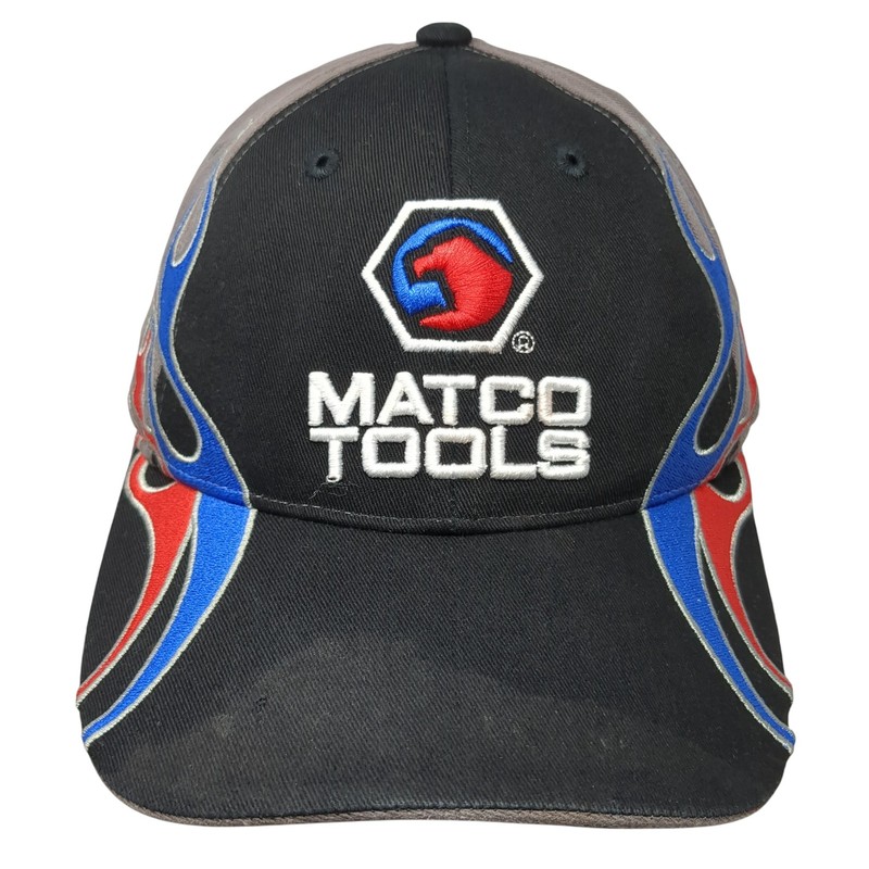 Matco Tools 3X World Champion Strapback Baseball Cap Multi One Size Main Gate