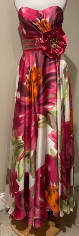 TONY BOWLS PARIS Womens Long Formal Evening Occasion Dress – Sz 2