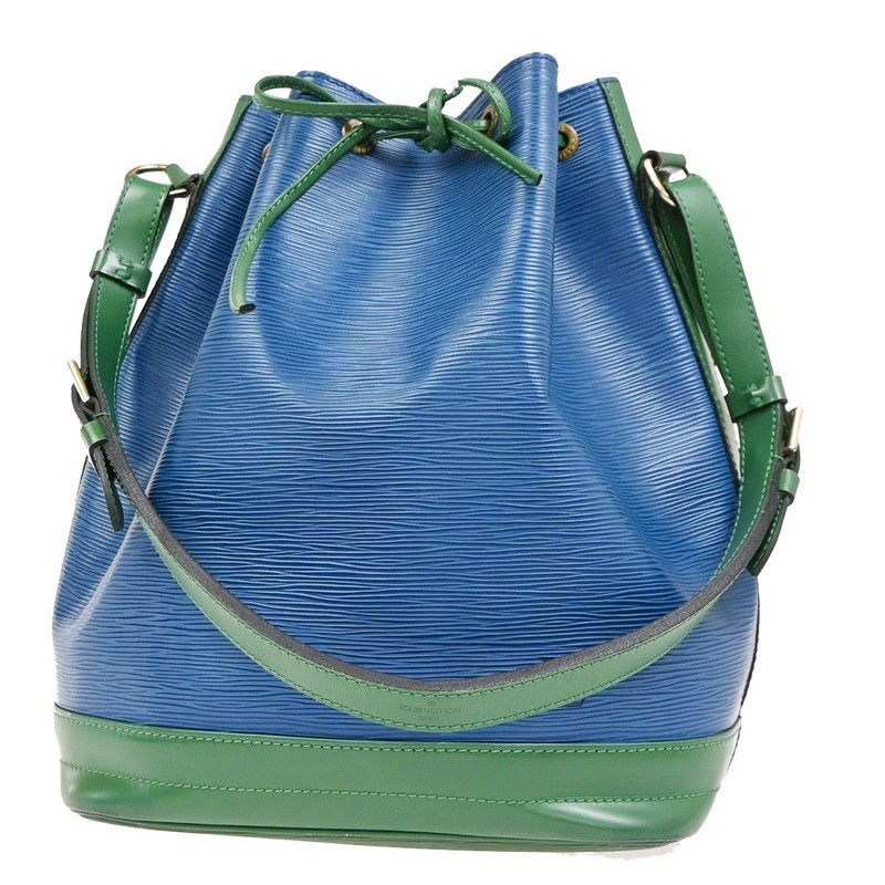 LOUIS VUITTON Noe GM Bicolor Shoulder Bag Epi Leather Blue Green M44044 31KP496