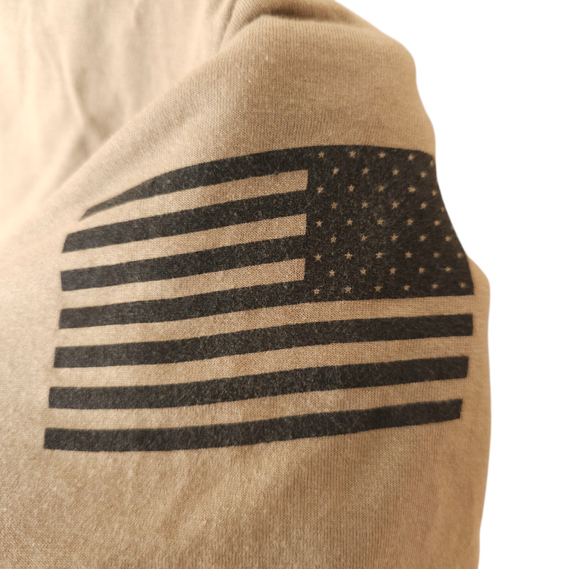 United States Army T Shirt Mens Size Medium Beige 1% US Military Recon Wear gallery