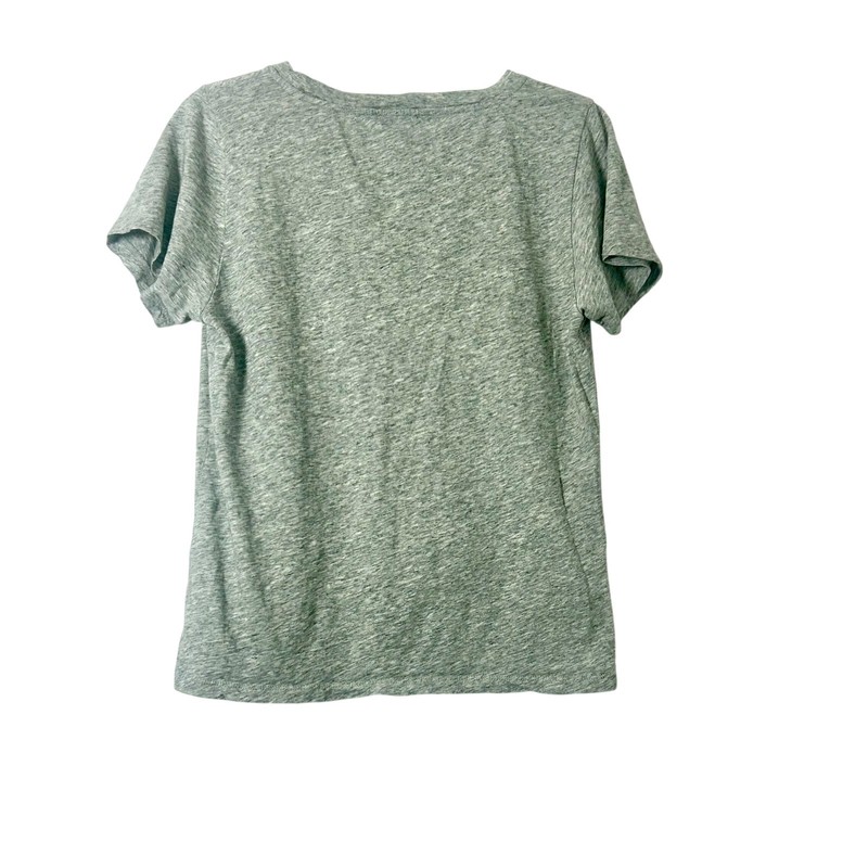 J.Crew Tropical Bird Graphic Tee Heather Gray Botanical Jungle Toucan Medium gallery