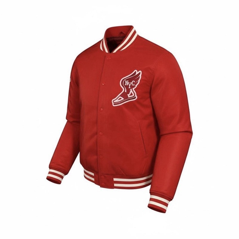 Superdry Red NYC Varsity Jacket Men’s Size Medium