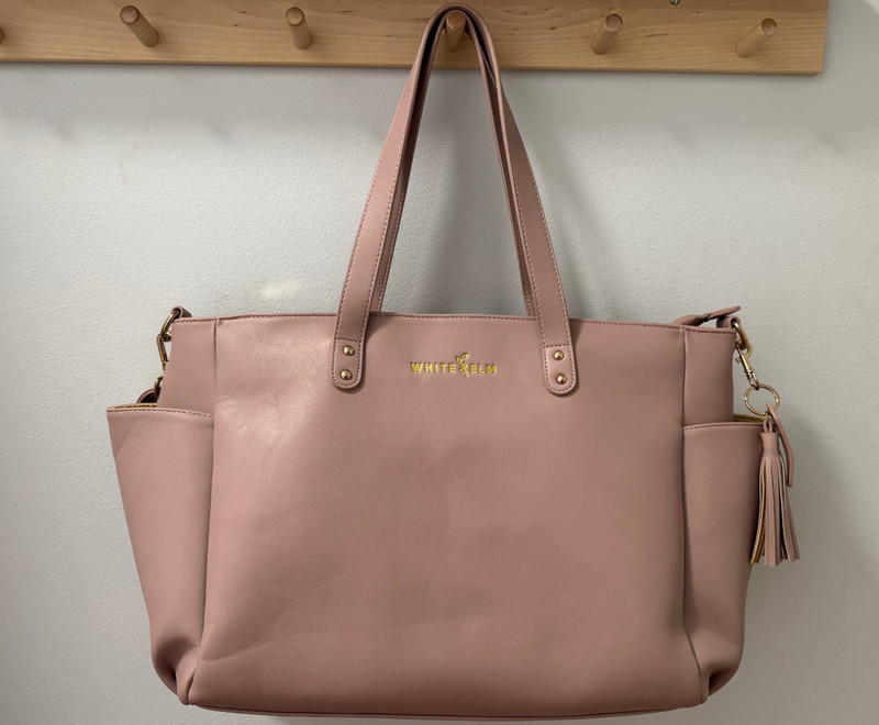 WHITE ELM-Aquila Tote Bag – Taupe Cream Lining | Gold Hardware