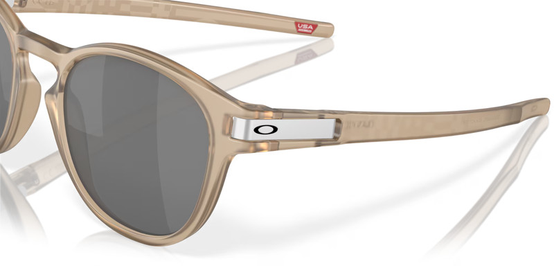 NEW Oakley Sunglasses Latch OO9265-68 Matte Sepia PRIZM Black POLARIZED Lens gallery