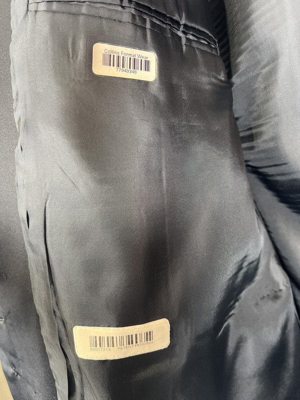 After Six Black Shawl Collar Tuxedo Jacket Blazer Men's 42R gallery