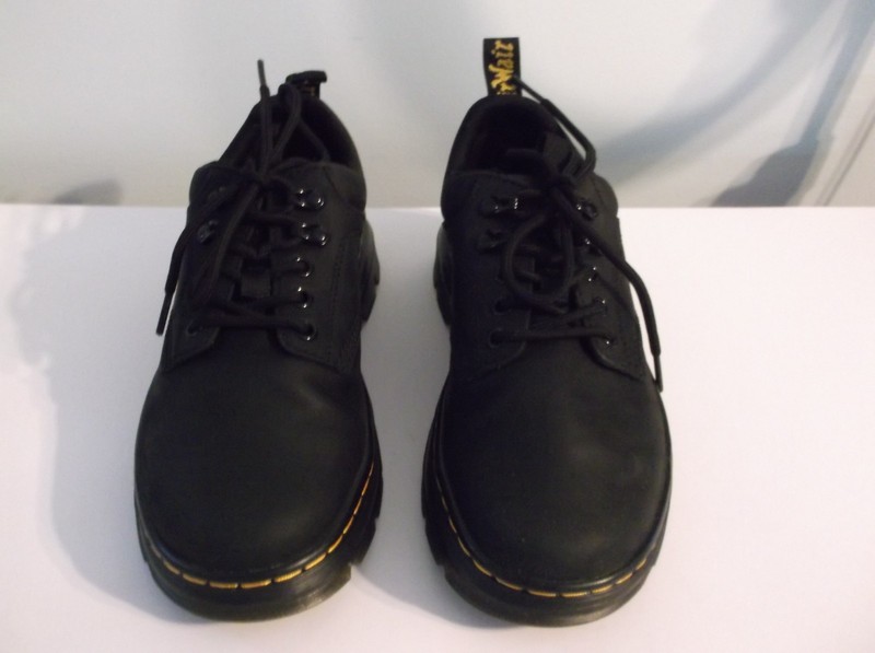 Dr. Martens Reeder Oxford Shoes Unsex Men’s Size 7 Women 8 Black Air LA004 NIB