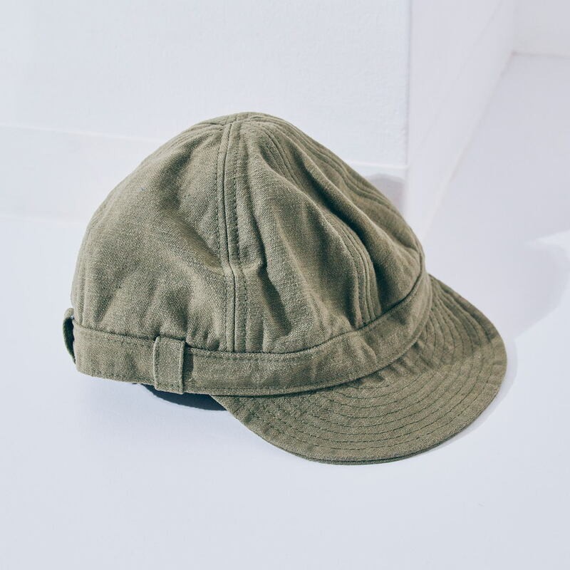 SAMURAI JEANS SJ201WC-52BP Work Cap OLV Free size made in Japan New