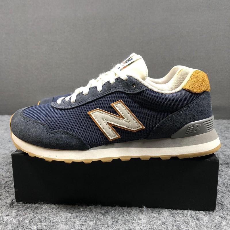 New Balance 515 Shoes Womens Size 9 Blue Mesh Suede Retro Casual Sneakers gallery