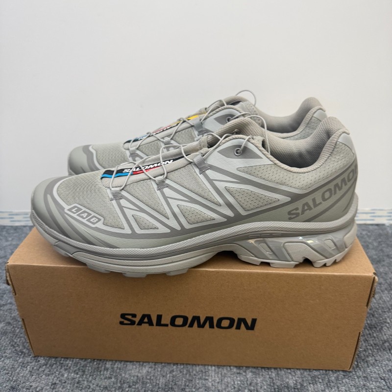 Salomon XT-6 Ghost Grey L4744480038 Men’s Size 13