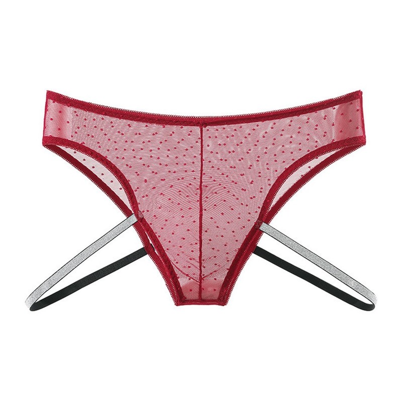 Butt Lift Lingerie Men Mesh Briefs 80% Polyamide 20% Spandex Lace Trim Design gallery