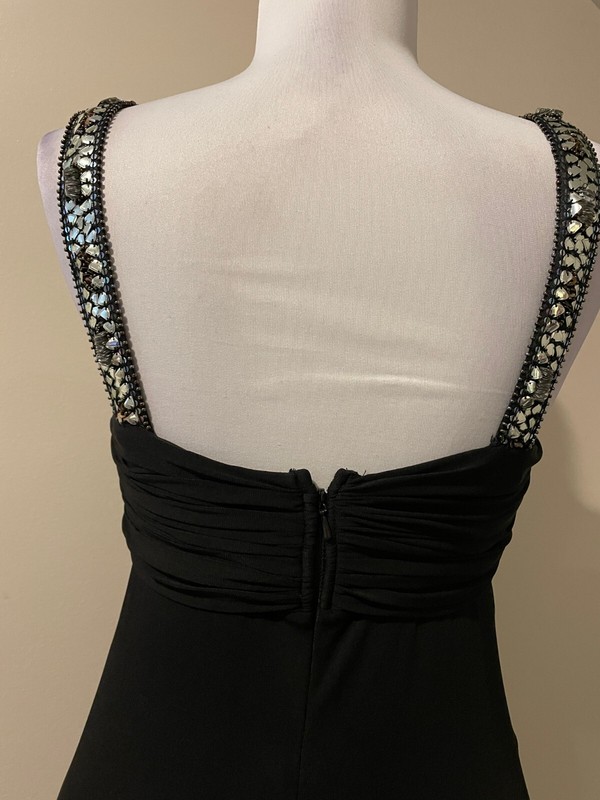 DB STUDIO Womens Long Black Evening Occasion Dress - Sz 2 gallery
