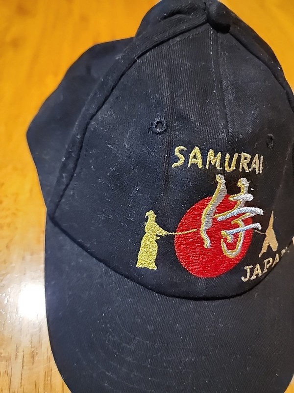 Japanese Samurai Souvenir Strapback Hat Cap Japan Destinations Sword Rare gallery
