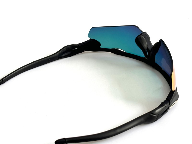Oakley Radar EV Patn Sunglasses Black Frame Orange Prizm Lenses OO9208 gallery