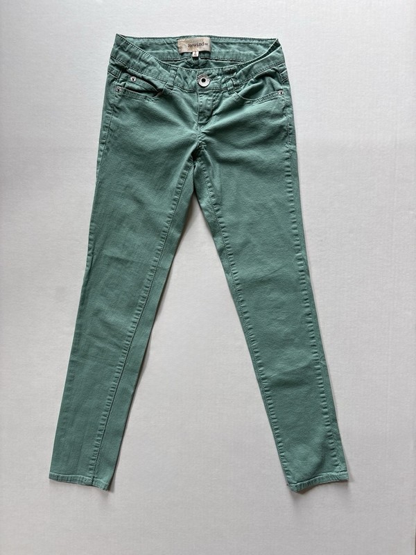 Rewind Skinny Jeans Juniors 3 Mint Green Low Rise gallery