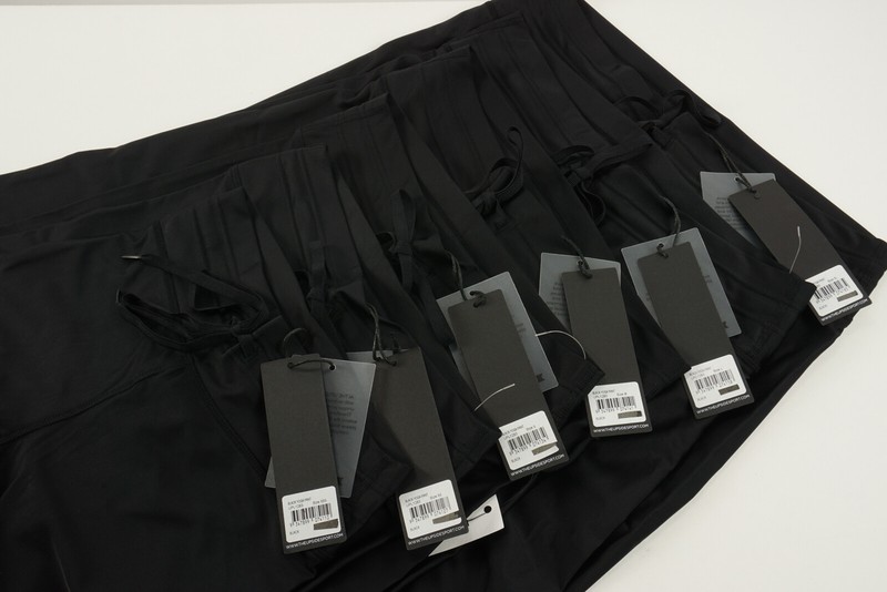 New The Upside Women XXS XS S M L XL Black Nylon Drawstring Yoga Pants Leggings gallery