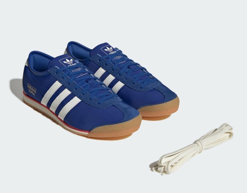 adidas Italy 70s Men's shoes IH9106 2026 suede Royal Blue / Off White / Gum gallery