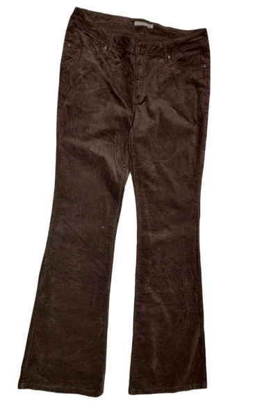 ICE MAINTENANT WOMEN’S LONG PANT/JEANS CHOCOLATE COLOR WIDE LEGS SIZE: 46