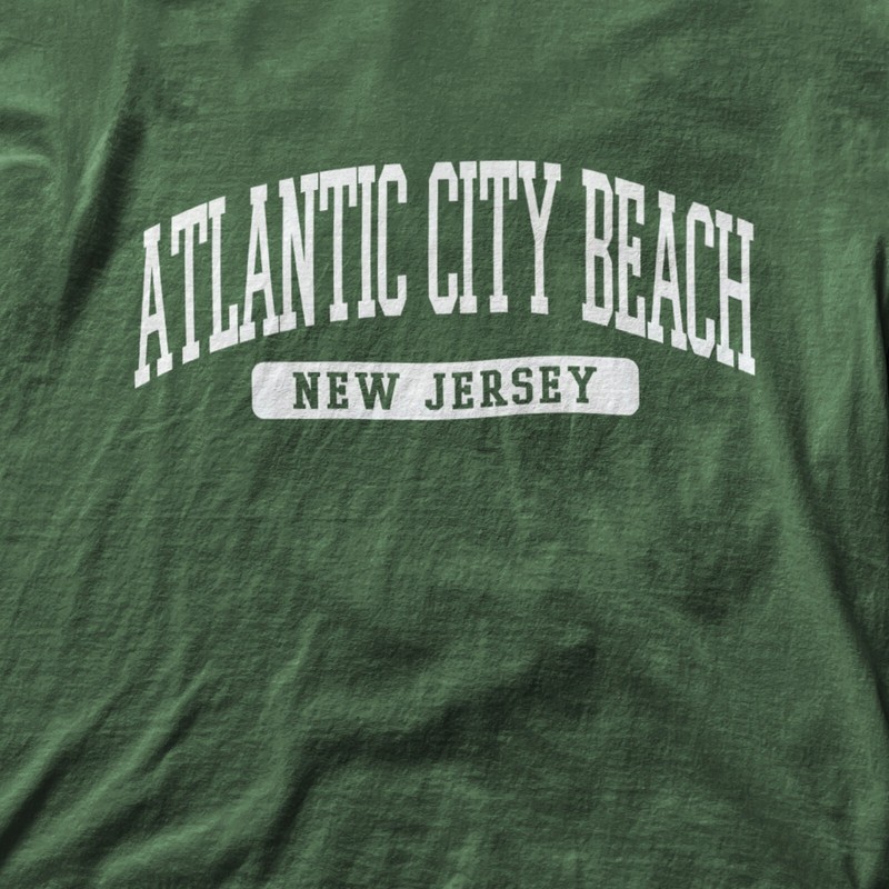 Atlantic City Beach New Jersey Souvenir Beach, Minimalist gallery