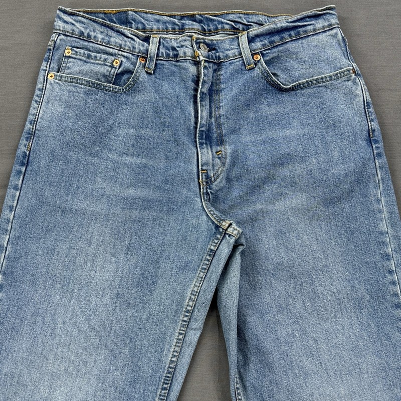 Levi’s 550 Relaxed Fit Jeans Men’s 36x33 Light Wash Tapered Classic Denim gallery