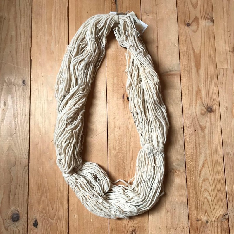 Chamula Merino Wool Scarf Snood Natural Heather 130-150cm gallery